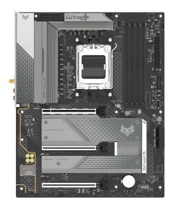 Sapphire NITRO+ B850A WIFI 7 AMD B850 Sockel AM5 micro ATX