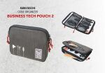 TROIKA BUSINESS TECH POUCH 2 Personal Organizer Polyester Schwarz, Grau