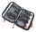 TROIKA BUSINESS TECH POUCH 2 Personal Organizer Polyester Schwarz, Grau