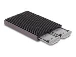 DeLOCK Externes USB Type-C Dual Combo Gehäuse für 2 x M.2 NVMe PCIe oder SATA SSD - werkzeugfrei
