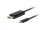 Lanberg CA-CMDP-10CU-0005-BK Videokabel-Adapter 0,5 m USB Typ-C DisplayPort Schwarz