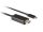 Lanberg CA-CMDP-10CU-0005-BK Videokabel-Adapter 0,5 m USB Typ-C DisplayPort Schwarz