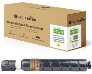 G&G GR-CEXV58Y Tonerkartusche 1 Stück(e) Kompatibel Gelb