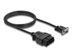 DELOCK Adapterkabel OBD-2 Stecker auf Sub-D 9 Pin Buchse