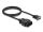DELOCK Adapterkabel OBD-2 Stecker auf Sub-D 9 Pin Buchse