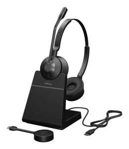 Jabra Engage 55 SE Kopfhörer Kabellos Kopfband Büro/Callcenter Schwarz