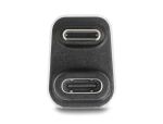 DELOCK USB-C Adapter 180° gewinkelt 40 Gbps stecker zu BU