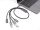 DELOCK 4 Port USB 2.0 Kabel-Hub USB Type-C Anschluss 60cm