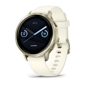 Garmin Venu 4 3,05 cm (1.2") AMOLED 41 mm Digital 390 x 390 Pixel Touchscreen Gold WLAN GPS