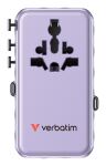 Verbatim Charge n Travel 70W Universal Violett AC Schnellladung Drinnen