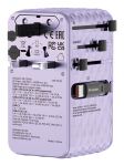 Verbatim Charge n Travel 70W Universal Violett AC Schnellladung Drinnen