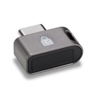 Kensington VeriMark Guard 2.1 USB-C Fingerprint Security Key – FIDO2, WebAuthn/CTAP2.1, FIDO U2F