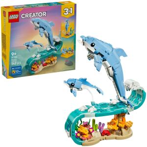 Lego Creator Meerestiere: Wunderschöne Delfine--31385