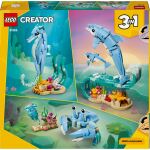 Lego Creator Meerestiere: Wunderschöne Delfine--31385