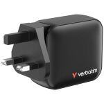 Verbatim GaN Charger 100W Universal Schwarz AC Schnellladung Drinnen