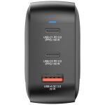 Verbatim GaN Charger 100W Universal Schwarz AC Schnellladung Drinnen