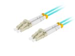 Lanberg FO-LULU-MD31-0010-TQ InfiniBand/Glasfaserkabel 1 m LC Aqua-Farbe