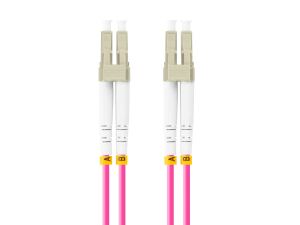 Lanberg FO-LULU-MD41-0020-VT InfiniBand/Glasfaserkabel 2 m LC Violett