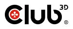 CLUB3D Dualer USB-C® -zu-HDMI™-KVM-Switch