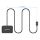Manhattan 102742 Smart-Card-Lesegerät USB USB Typ-C Schwarz