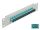 DELOCK 10" LWL Patchpanel 12 Port SC Simplex aqua 1 HE grau
