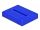 DELOCK Experimentier-Mini Steckbrett 170 Kontakte blau
