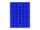 DELOCK Experimentier-Mini Steckbrett 170 Kontakte blau