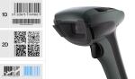 Safescan 350-BT Tragbares Barcodelesegerät 1D/2D CMOS Schwarz, Grau
