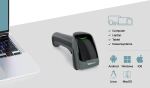 Safescan 350-BT Tragbares Barcodelesegerät 1D/2D CMOS Schwarz, Grau