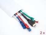 DELOCK Kabelkanal selbstklebend 85 x 10 mm, 300mm...