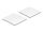 DELOCK Kabelkanal selbstklebend 85 x 10 mm, 300mm weiß 2Stck