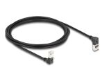 DELOCK RJ45 Netzwerkkabel Cat.6A S/FTP Slim 90°...