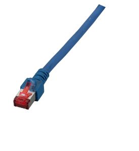 EFB Elektronik RJ45 Patchkabel S/FTP, Cat.6, LSZH, 0,15m, blau