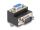 DELOCK Adapter VGA Stecker zu Buchse 270° gewinkelt