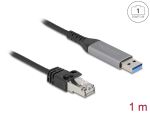 DELOCK USB LAN Kabel USB Typ-A > RJ45 Gigabit Ethernet 1m