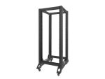 Lanberg OR01-6827-B Rack 27U Freistehendes Gestell Schwarz