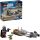Lego Star Wars Der Mandalorianer und Grogu auf Bike--75436