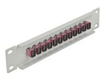 DeLOCK 10″ LWL Patchpanel 12 Port SC Simplex...
