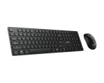 MSI FORGE K210 WIRELESS COMBO Tastatur Maus enthalten Heimbüro USB Schwarz