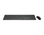 MSI FORGE K210 WIRELESS COMBO Tastatur Maus enthalten Heimbüro USB Schwarz