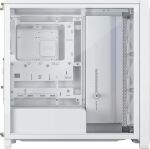 CORSAIR Geh Midi FRAME 4000X RS Mid-Tower, White