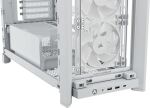 CORSAIR Geh Midi FRAME 4000X RS Mid-Tower, White