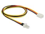 Delock Lüfter Stromkabel 3 Pin Stecker zu 3 Pin Bu...