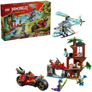 Lego NINJAGO Showdown am Baumhaus mit dem Ninja-Bike--71857