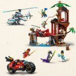Lego NINJAGO Showdown am Baumhaus mit dem Ninja-Bike--71857