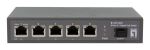 LevelOne GEP-0625 Netzwerk-Switch Unmanaged 2.5G Ethernet (100/1000/2500) Power over Ethernet (PoE) Schwarz