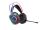 Deltaco Gaming GAM-186 Kopfhörer & Headset Kabelgebunden Kopfband USB Typ-A Schwarz, Transparent