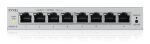 Zyxel GS1200-8V3 Managed L2 Gigabit Ethernet (10/100/1000) Desktop Grau