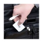 Tripp Lite U444-06N-HU-C USB-C zu HDMI Adapter mit USB 3.x (5 Gbps) Nabenanschluss und PD-Aufladung, HDCP, Weiß