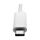 Tripp Lite U444-06N-HU-C USB-C zu HDMI Adapter mit USB 3.x (5 Gbps) Nabenanschluss und PD-Aufladung, HDCP, Weiß